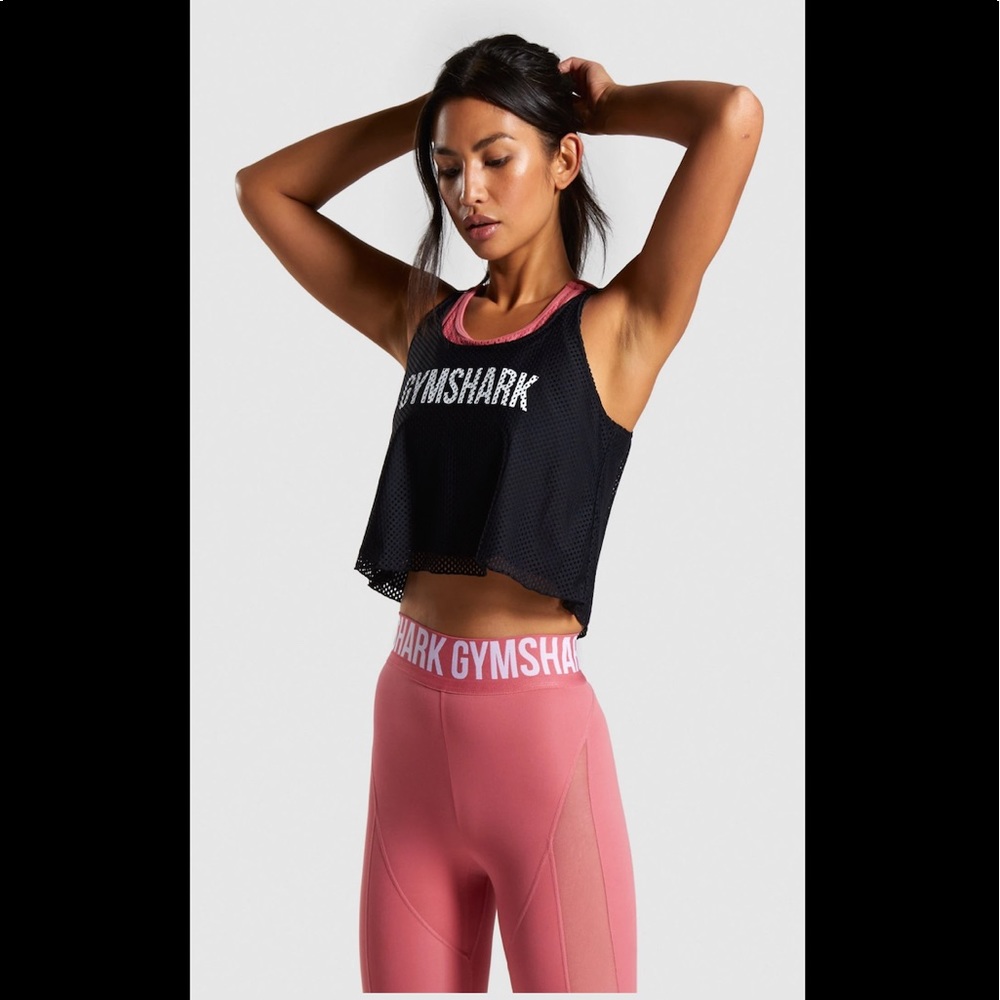 GYMSHARK MOVEMENT MESH CROP TOP